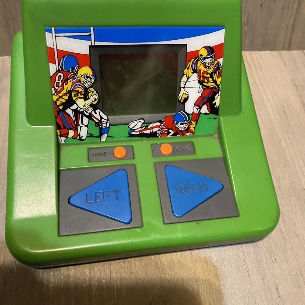 Vintage Radio Shack Electronic LCD Football Handheld Game Tested - Working